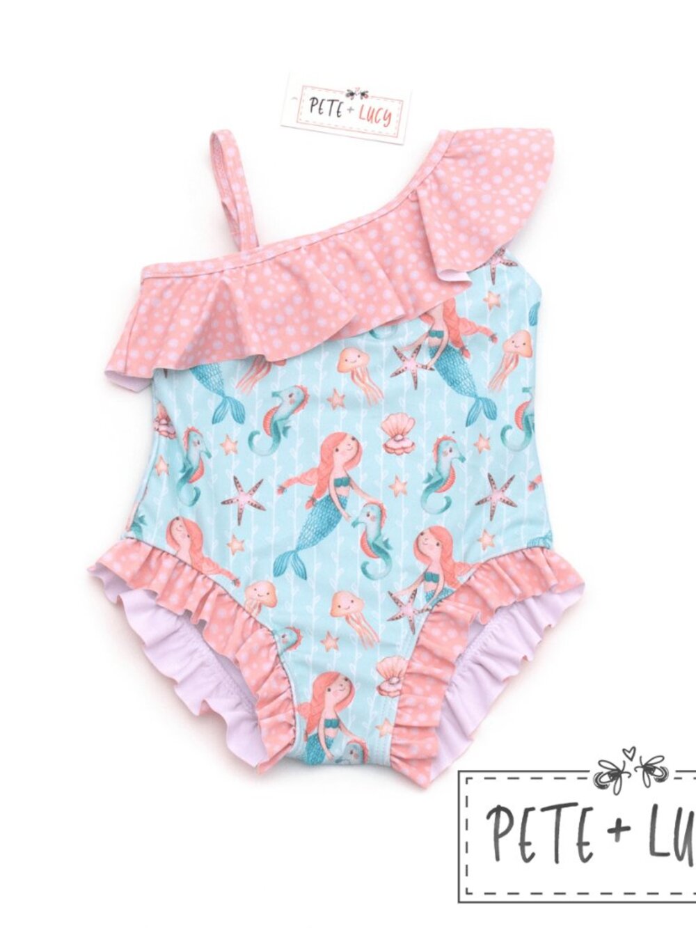 Swim With The Mermaids One Piece Swimsuit